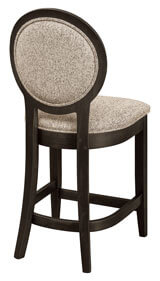 RH Yoder Dawson Bar Chair Back Detail