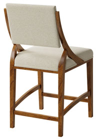RH Yoder Korbyn Bar Chair Back Detail