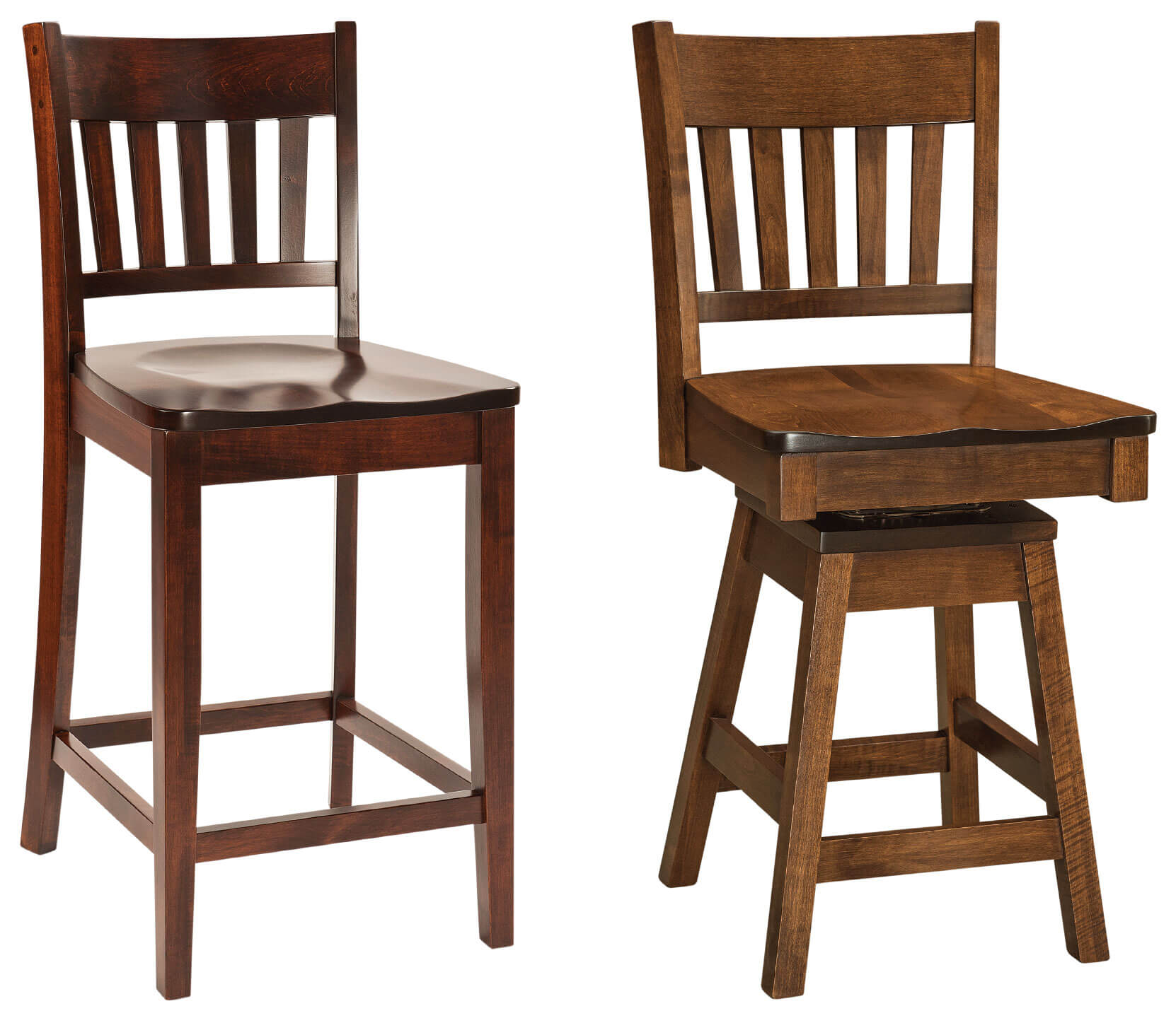 RH Yoder Marbury Barstools