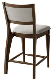 RH Yoder Niles Bar Chair Back Detail