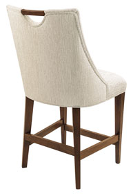 RH Yoder Westal Counter Chair Back Detail