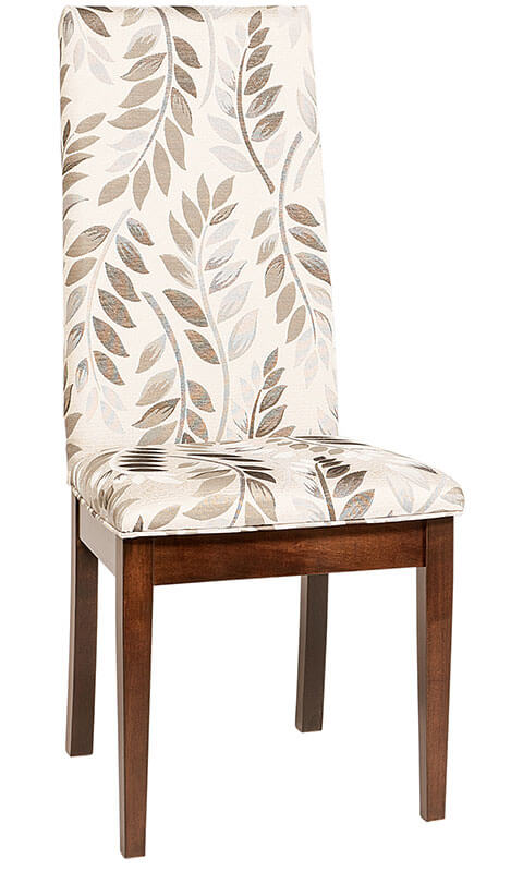 RH Yoder Fabric Seat and Back Side Chair