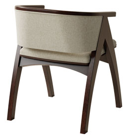 RH Yoder Arlo Arm Chair Back Detail