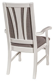 RH Yoder Bilton Arm Chair Back Detail
