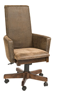RH Yoder Bradbury Desk Chair with Caswell Lift
