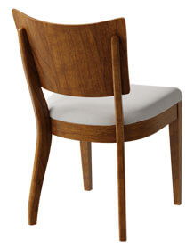 RH Yoder Hampton Side Chair Back Detail