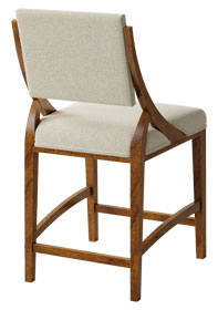RH Yoder Korbyn Bar Chair Back Detail
