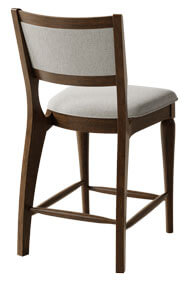 RH Yoder Niles Bar Chair Back Detail