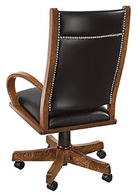 RH Yoder Wyndlot Desk Chair Back Detail