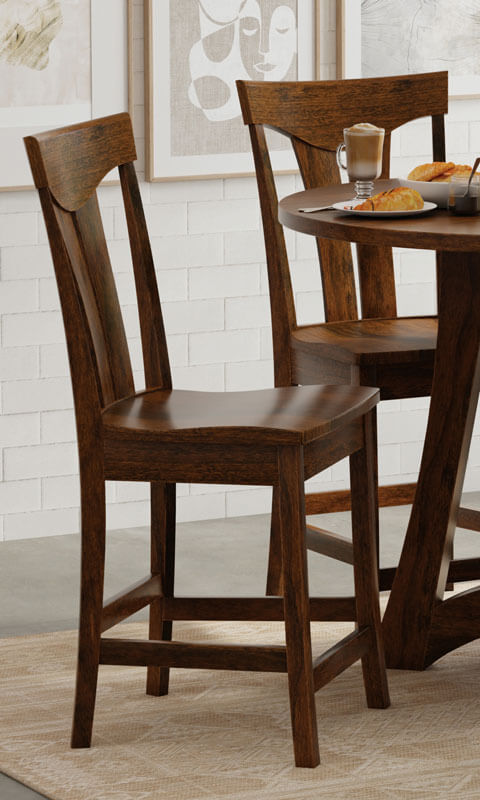 RH Yoder Tifton Bar Chairs Dining Room Furniture Set
