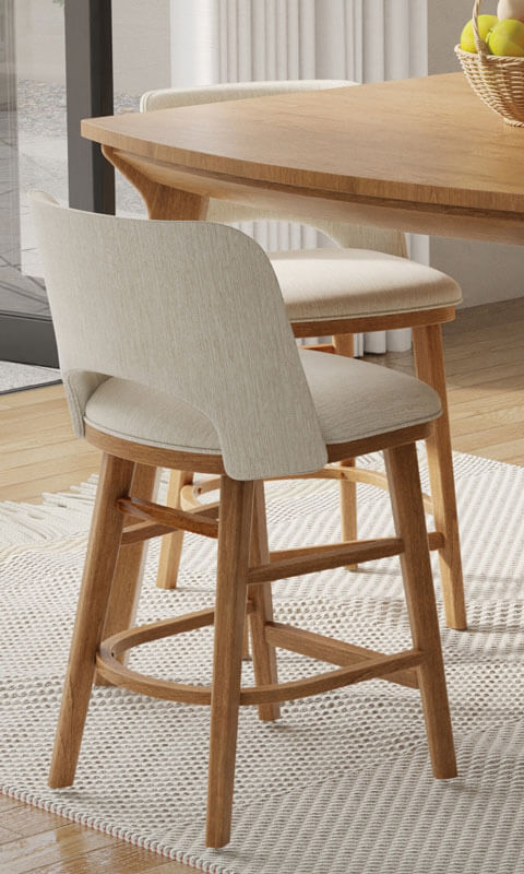 RH Yoder Vinson Bar Chairs Dining Room Furniture Set