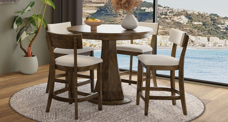 RH Yoder Emerson Pub Table Dining Room Furniture Set