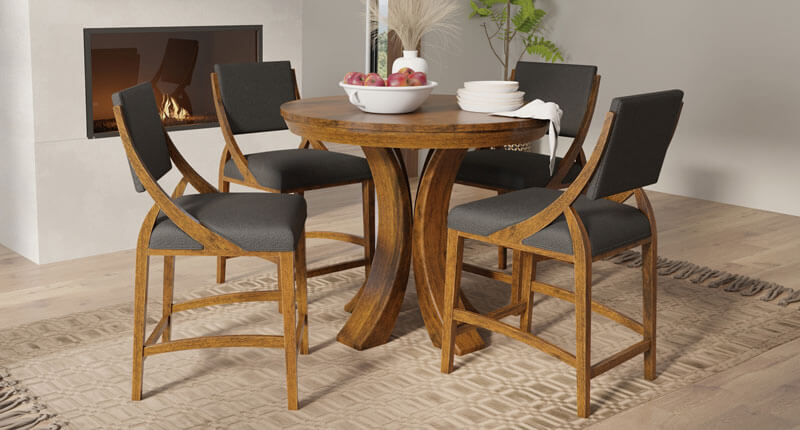 RH Yoder Korbyn Pub Table Dining Room Furniture Set