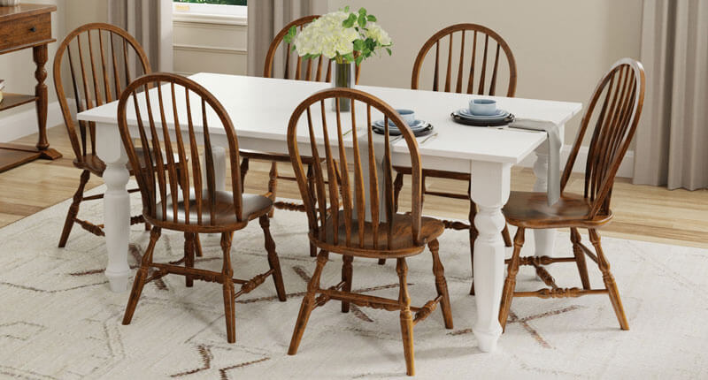 RH Yoder Old Traditions Table Dining Room Furniture Set