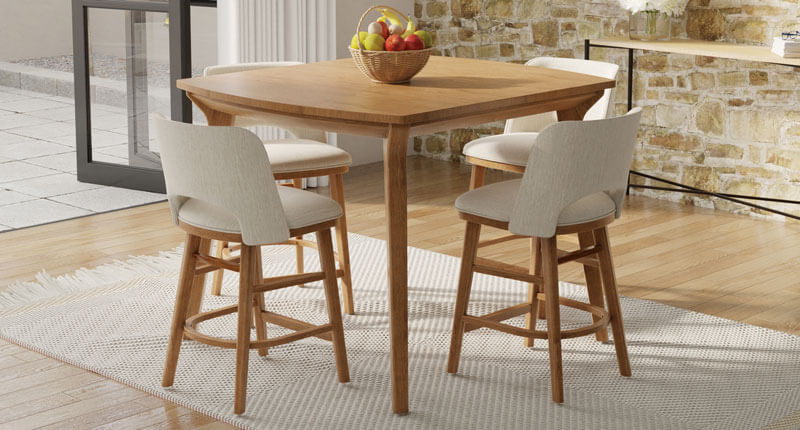 RH Yoder Vinson Pub Table Dining Room Furniture Set