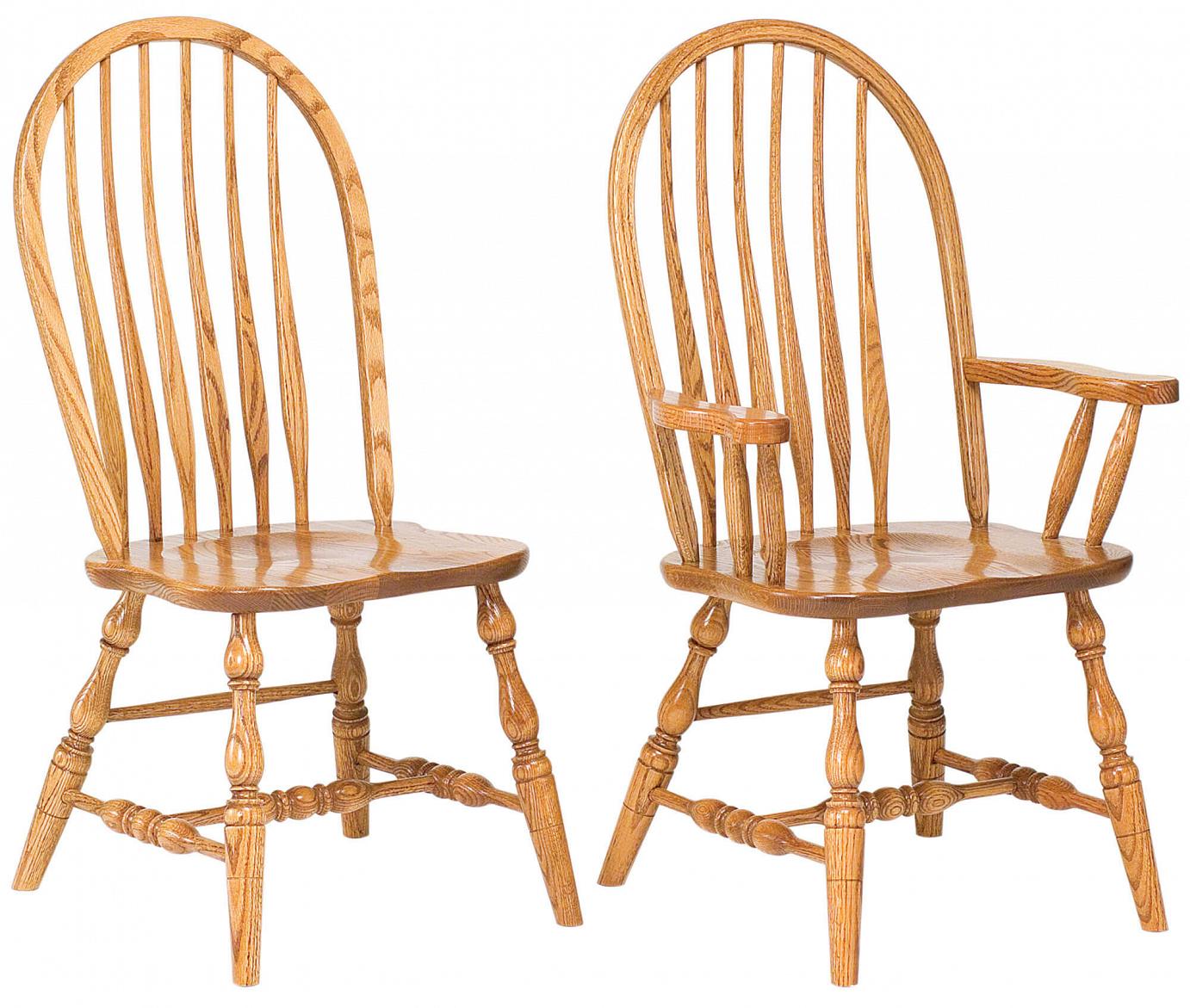 RH Yoder Bent Feather Bow Chairs