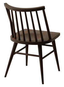 RH Yoder Darcy Side Chair Back Detail