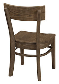 RH Yoder Emerwood Side Chair Back Detail
