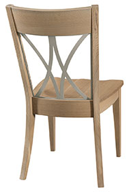 RH Yoder Vinson Side Chair Back Detail