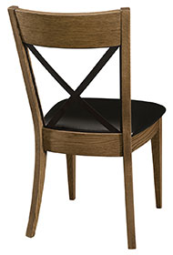 RH Yoder Oxford Side Chair Back Detail