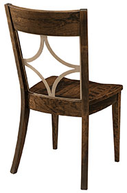 RH Yoder Regal Side Chair Back Detail